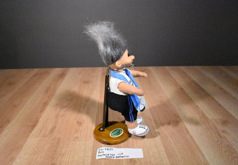 Russ Troll Aged To Perfection Grey Haired Plush