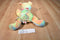Ty Pillow Pals Sherbet Vivid Rainbow Bear 1998 Plush