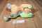 Ty Pillow Pals Sherbet Vivid Rainbow Bear 1998 Plush