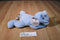 Ty Pillow Pals Squirt Blue Elephant 1996 Plush