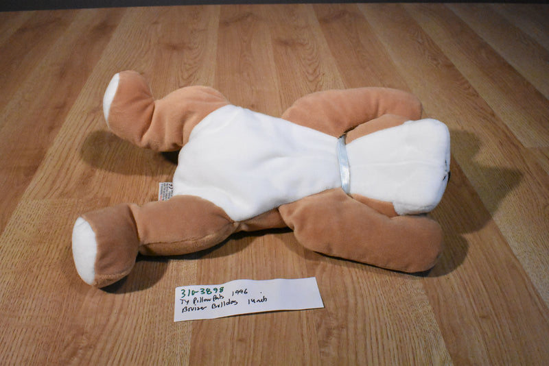 Ty Pillow Pals Bruiser Bulldog 1996 Plush
