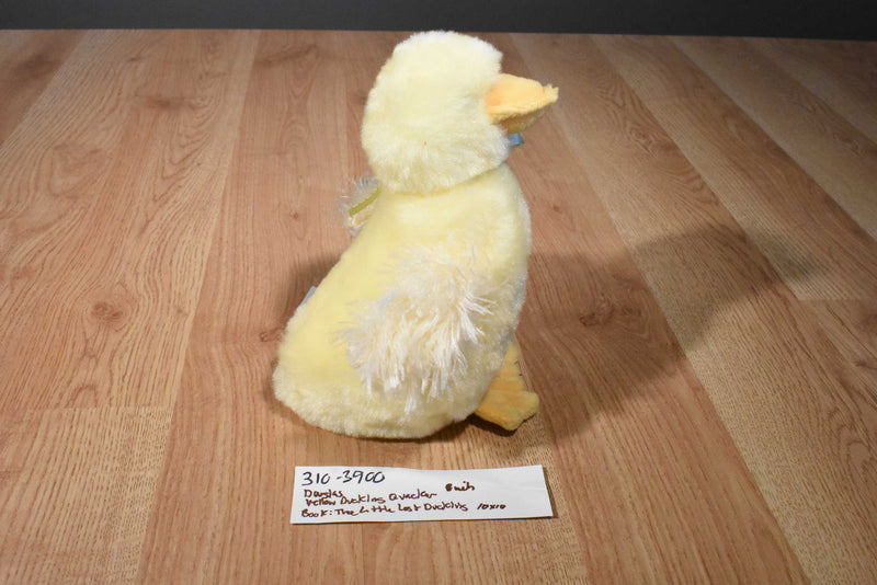 Douglas Quacker Yellow Duckling Plush and Embossed Book