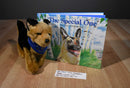 Douglas Rhea German Shepherd Dog K-9 Foundation Plush and Book