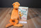 Kohl's Cares Dr. Seuss The Foot Book Orange Critter 2005 Plush and Book