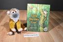 Wild Republic Squirrel Monkey 2016 Beanbag Plush/ "Little Monkey Lost" Softcover Book