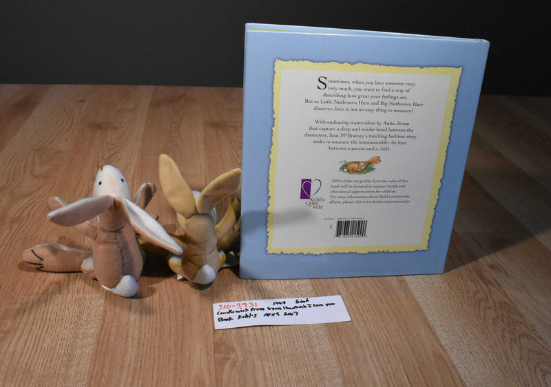Candlewick Press Guess How Much I Love You Bunny 1994 Plush and Hardcover Book