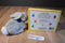 Applause Gray Bunny Rabbit Plush and Gray Rabbit's 1,2,3 Counting Hardcover Book