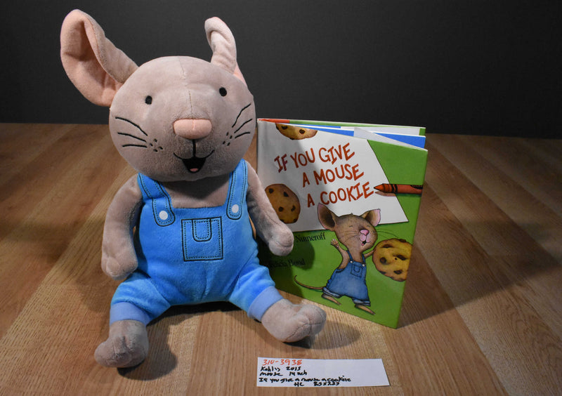 Kohl's If You Give A Mouse A Cookie 2015 Plush and Hardcover Book