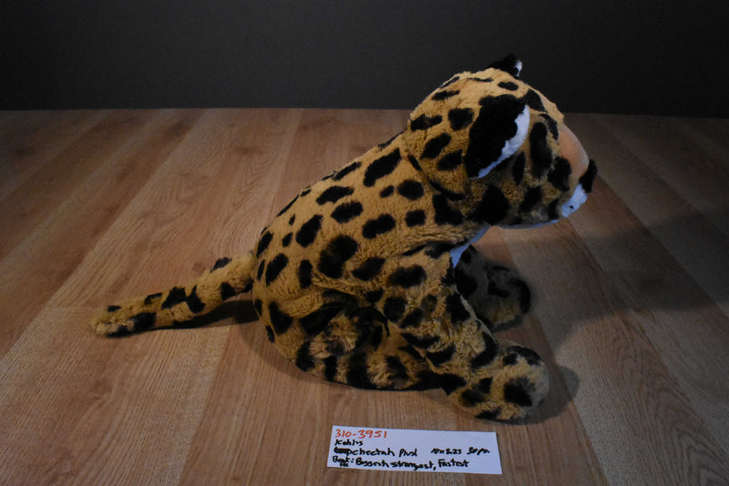 Kohl's Cheetah Plush and "Biggest, Strongest, Fastest" Hardcover Book