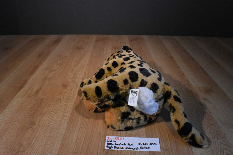 Kohl's Cheetah Plush and "Biggest, Strongest, Fastest" Hardcover Book
