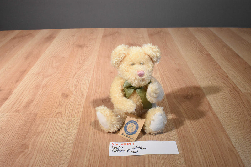 Boyd's Buttercup Jointed Yellow Bear Beanbag Plush
