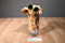 Aurora Brown and Beige Giraffe Hand Puppet Plush