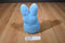 Just Born Blue Bunny Peep Beanabg Plush