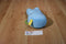 Just Born Blue Bunny Peep Beanabg Plush