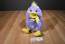 Animal Adventure Purple and Yellow Duck 2002 Plush