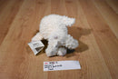 Walmart White and Pink Lamb Plush Wearing a Flower Bow