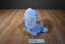 Ty Beanie Buddies Flippity Blue Bunny Rabbit 1999 Plush