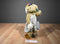 The Bearington Collection Beige Bear Judy Gardening Beanbag Plush