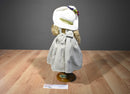 The Bearington Collection Beige Bear Judy Gardening Beanbag Plush