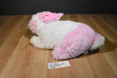 Animal Adventure White and Pink Bunny Rabbit 2012 Plush