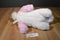 Animal Adventure White and Pink Bunny Rabbit 2012 Plush