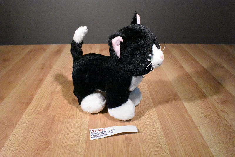Build-a-Bear Promise Pet Black and White Tuxedo Cat 2017 Plush
