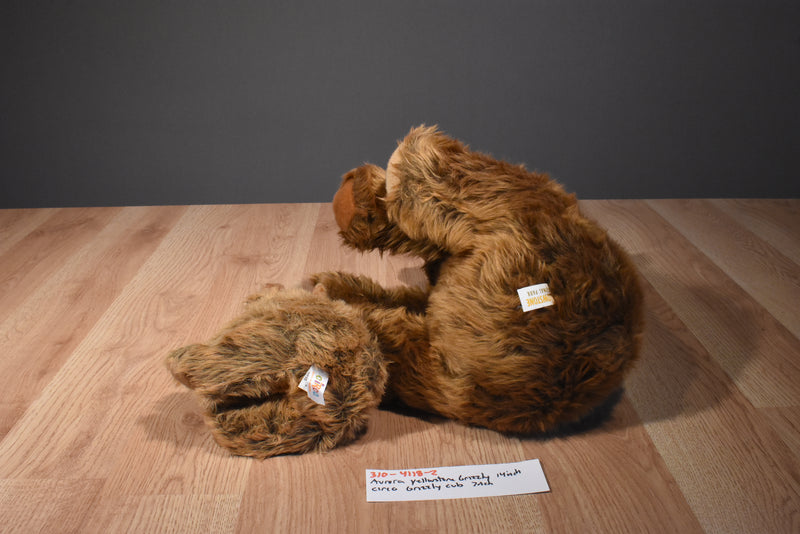 Aurora Grizzly Bear and Circo Grizzly Bear Cub Plush