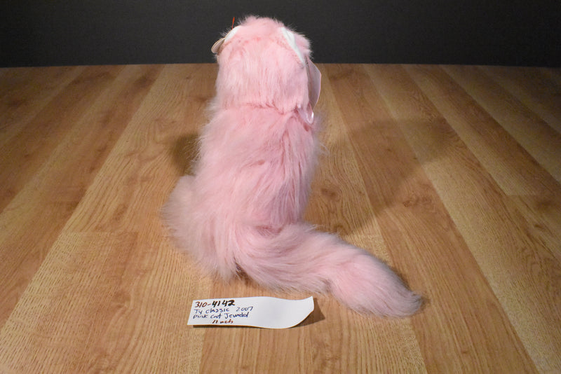 Ty Classic Jeweled Pink Cat 2007 Beanbag Plush