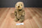 24k Company Beau the Brown Bunny Rabbit Plush with Pink Eyes