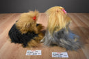 Ty Classic Yappy Yorkie 1999 and Mitsy Silky 2006 Beanbag Plush