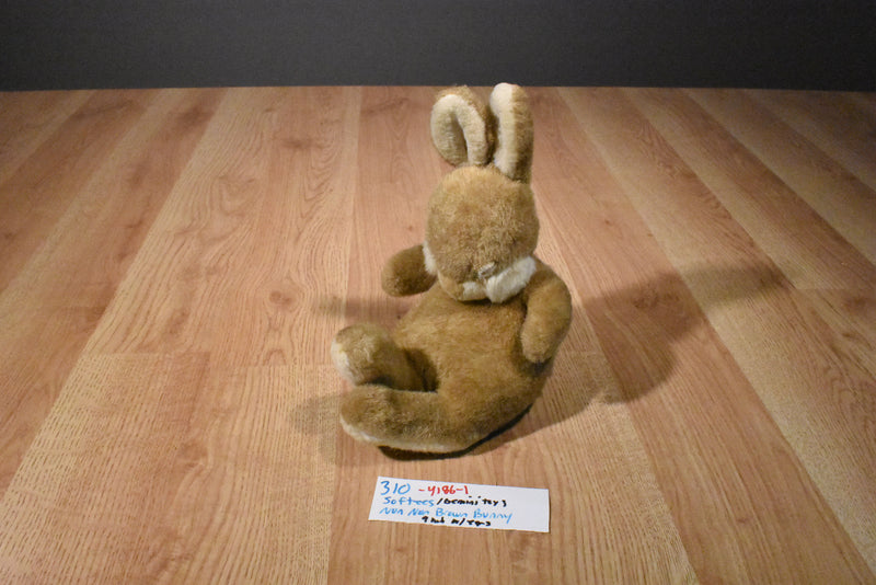 Softees Non Non Sleeping Brown Bunny Rabbit Plush