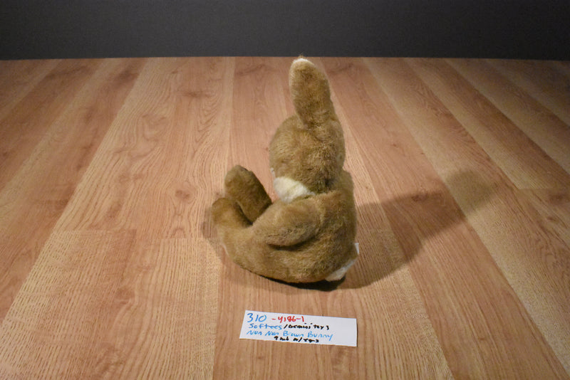 Softees Non Non Sleeping Brown Bunny Rabbit Plush