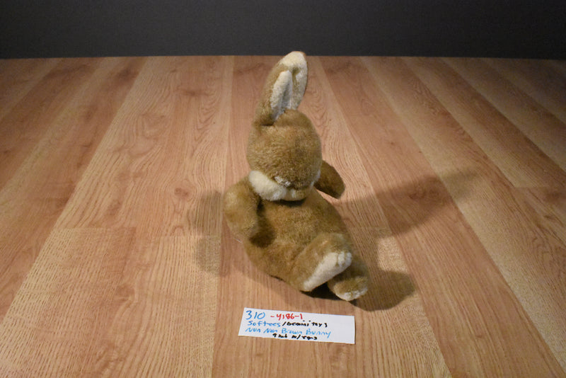 Softees Non Non Sleeping Brown Bunny Rabbit Plush