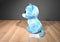 Ty Beanie Boos Two Leona Blue Leopard 2014 Beanbag Plush