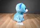 Ty Beanie Boos Two Leona Blue Leopard 2014 Beanbag Plush