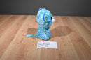 Ty Beanie Boos Two Leona Blue Leopard 2014 Beanbag Plush