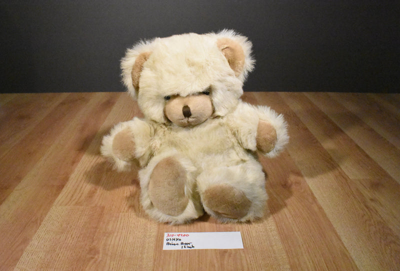 OSHKO International Beige Teddy Bear Plush