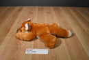 Orange and White Fox Plush