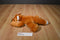 Orange and White Fox Plush