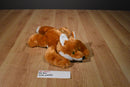 Orange and White Fox Plush