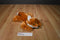 Orange and White Fox Plush