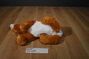 Orange and White Fox Plush