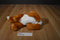 Orange and White Fox Plush