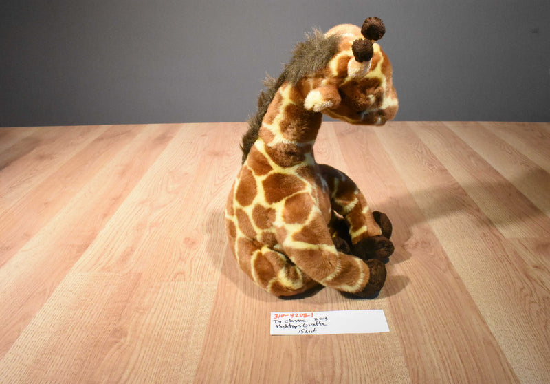 Ty Classic Hightops Giraffe 2003 Beanbag Plush