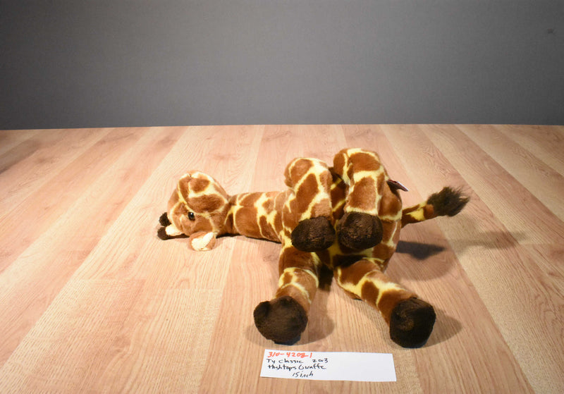 Ty Classic Hightops Giraffe 2003 Beanbag Plush