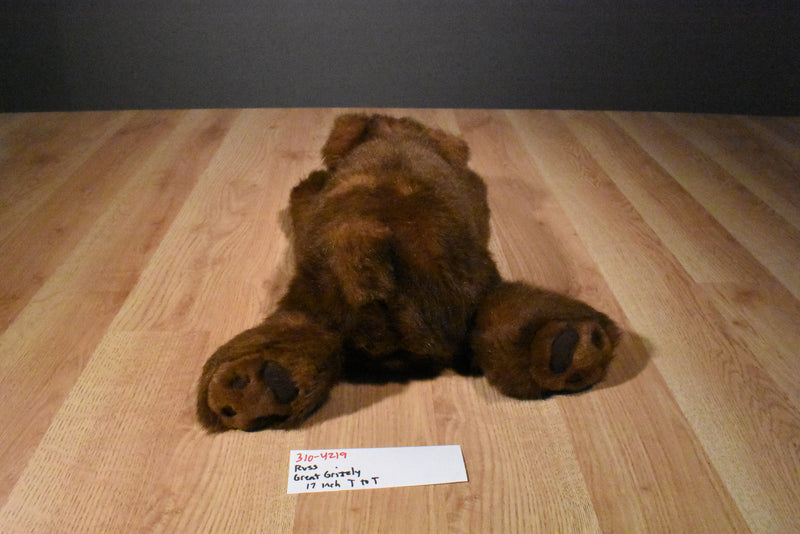 Russ Great Grizzly Brown Bear Beanbag Plush