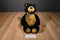 Gund Axel the Black and Tan Bear Beanbag Plush
