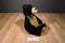 Gund Axel the Black and Tan Bear Beanbag Plush