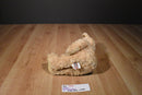 Douglas Matrix Callie Tan Bear Beanbag Plush with Red Bow