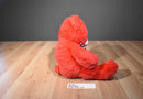 Dan Dee Red Valentines Teddy Bear Plush With Brown Hearts on Paws